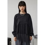 チュールドッキングフレアトップス | AZUL BY MOUSSY | 詳細画像15 