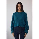 ドロストリングスパンコールラメニット | AZUL BY MOUSSY | 詳細画像25