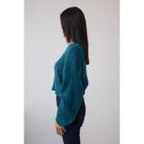 ドロストリングスパンコールラメニット | AZUL BY MOUSSY | 詳細画像26