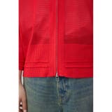 Wジップメッシュニットカーディガン | AZUL BY MOUSSY | 詳細画像33