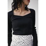 IRREGULAR NECK LAYERED TOPS | AZUL BY MOUSSY | 詳細画像11 