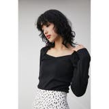 IRREGULAR NECK LAYERED TOPS | AZUL BY MOUSSY | 詳細画像13 