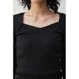 IRREGULAR NECK LAYERED TOPS | AZUL BY MOUSSY | 詳細画像18 