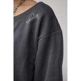 オフショルダーウラケトップス | AZUL BY MOUSSY | 詳細画像30 