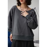 C.GRY | オフショルダーウラケトップス | AZUL BY MOUSSY