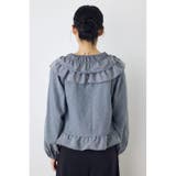 フロントホックラッフルブラウス | AZUL BY MOUSSY | 詳細画像21 