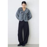 フロントホックラッフルブラウス | AZUL BY MOUSSY | 詳細画像22 