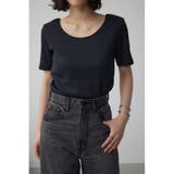BLK | 2WAYドライタッチリブトップス | AZUL BY MOUSSY