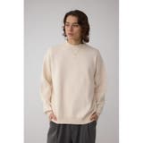 スムースニットモックネックトップス | AZUL BY MOUSSY | 詳細画像3 