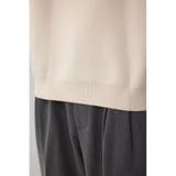 スムースニットモックネックトップス | AZUL BY MOUSSY | 詳細画像11 