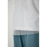 MESH LAYERED TEE | AZUL BY MOUSSY | 詳細画像10