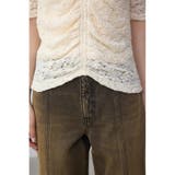 2WAYギャザーレーストップス | AZUL BY MOUSSY | 詳細画像10 