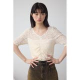 2WAYギャザーレーストップス | AZUL BY MOUSSY | 詳細画像2 