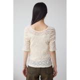 2WAYギャザーレーストップス | AZUL BY MOUSSY | 詳細画像6 