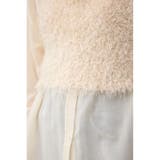 バックオープンポンポンヤーンベスト | AZUL BY MOUSSY | 詳細画像11 