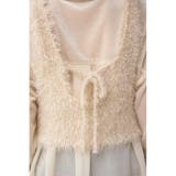 バックオープンポンポンヤーンベスト | AZUL BY MOUSSY | 詳細画像9 