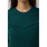 ペプラムインナーセットニット | AZUL BY MOUSSY | 詳細画像20 