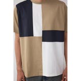 パネルスウィッチングTシャツ | AZUL BY MOUSSY | 詳細画像30
