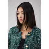 ツイードライクニットカーディガン | AZUL BY MOUSSY | 詳細画像17