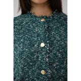 ツイードライクニットカーディガン | AZUL BY MOUSSY | 詳細画像23 