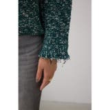 ツイードライクニットカーディガン | AZUL BY MOUSSY | 詳細画像25 