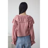 ラッフルフリルブラウス | AZUL BY MOUSSY | 詳細画像28 