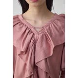 ラッフルフリルブラウス | AZUL BY MOUSSY | 詳細画像29 