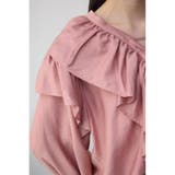 ラッフルフリルブラウス | AZUL BY MOUSSY | 詳細画像31 