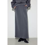 ピグメント起毛裏毛Iラインスカート | AZUL BY MOUSSY | 詳細画像1 