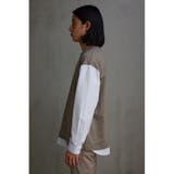 シャツレイヤードポンチトップス | AZUL BY MOUSSY | 詳細画像16