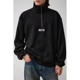 BLK | フェイクスウェードハーフジップPO | AZUL BY MOUSSY