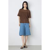 AZUL DENIM 甘撚りハーフパンツ | AZUL BY MOUSSY | 詳細画像5 