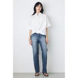 フロントタック半袖ドルマンブラウス | AZUL BY MOUSSY | 詳細画像6 