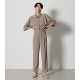 HALF SLEEVE JUMP SUITS | AZUL BY MOUSSY | 詳細画像13 