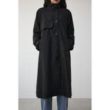 BLK | SPRING STAND COLLAR TRENCH CT | AZUL BY MOUSSY