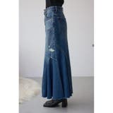 AZUL DENIM ダメージマーメイドスカート | AZUL BY MOUSSY | 詳細画像17