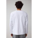 スウィッチングリンクスジャガードTシャツ | AZUL BY MOUSSY | 詳細画像7 