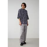 ジャガード総柄7分袖トップス | AZUL BY MOUSSY | 詳細画像13 