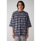 ジャガード総柄7分袖トップス | AZUL BY MOUSSY | 詳細画像14 