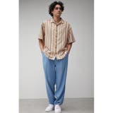 MULTI STRIPE CREPE WEAVE SHIRT | AZUL BY MOUSSY | 詳細画像24
