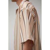 MULTI STRIPE CREPE WEAVE SHIRT | AZUL BY MOUSSY | 詳細画像29