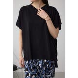 BLK | Vネックワイドルーズニット | AZUL BY MOUSSY