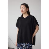 Vネックワイドルーズニット | AZUL BY MOUSSY | 詳細画像3