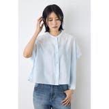 ハーフスリーブドルマンシャツ | AZUL BY MOUSSY | 詳細画像36