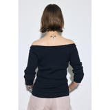 オフショルニットトップス | AZUL BY MOUSSY | 詳細画像14