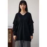ショルダーデザインルーズニットトップス | AZUL BY MOUSSY | 詳細画像14