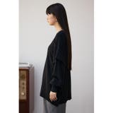 ショルダーデザインルーズニットトップス | AZUL BY MOUSSY | 詳細画像15