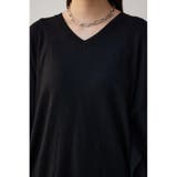 ショルダーデザインルーズニットトップス | AZUL BY MOUSSY | 詳細画像17