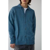 L/BLU1 | スポンディッシュブークレーニットカーディガン | AZUL BY MOUSSY
