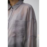 バックスリットシアーオーバーシャツ | AZUL BY MOUSSY | 詳細画像34